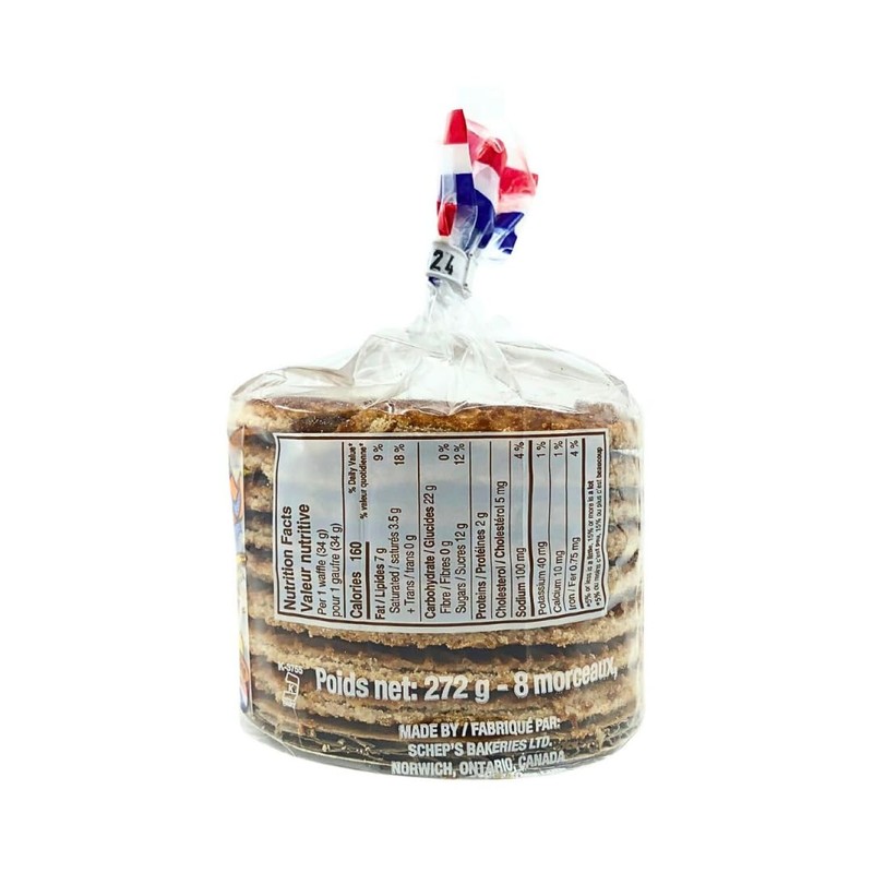 Double Dutch Stroopwafels syrup waffle cookies 8 CT x 3