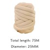 Hilo Grueso Hilo De Peso Hilo Voluminoso Duradero Beige