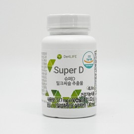 ForLife Super D Milk Thistle Liver Health Contains Silymarin / 포라이프 슈퍼 디 밀크씨슬 간건강 실리마린 함유