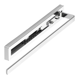 SOTECH Style 1-Arm Towel Rail Polished Chrome 325 mm Extension Distance 145 mm Towel Rail for Side and Under-Unit Mounting on Washbasin in Bathroom and Kitchen