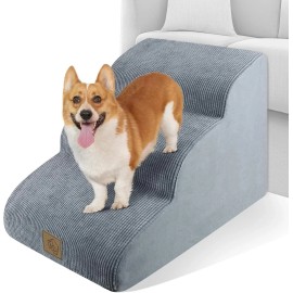Mestuel Dog Stairs for Small Dogs Pet for Couch Bed Sofa Steps Ramp Indoor with High