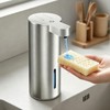 Touchless Automatic Liquid Soap Dispenser, Stainless Steel, Rechargeable