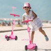 2-in-1 Kick Scooter for Kids Ages 3-12, 5 Adjustable Height