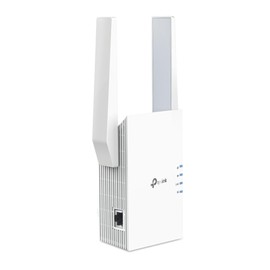 TP-Link AX3000 Dual Band Mesh Wi-Fi 6 Range Extender, Broadband/Wi-Fi Extender, Wi-Fi Booster/Hotspot with 1 Gigabit Port, 160 MHz Channels, Built-In Access Point Mode, Easy Setup, UK Plug (RE705X)