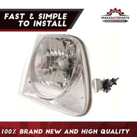 Make Auto Parts Manufacturing Front Right Side Composite Clear Lens Headlight Assembly For F150 1997 1998 1999 2000 2001 2002 2003 - FO2503182