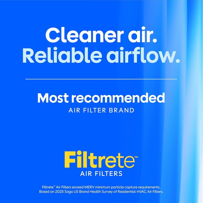 Filtrete 14x24x1 AC Furnace Air Filter, MERV 11, MPR 1000,