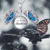 SOULMEET Cremation Jewelry for Ashes, Sterling Silver Urn Necklace for