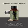 Men Caps para Crecimiento de Cabello, Barba y Bigote Multivitamnico