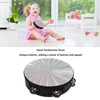 Tambourine Double Row Jingles Drum Metal Bell Handheld Drum Kids