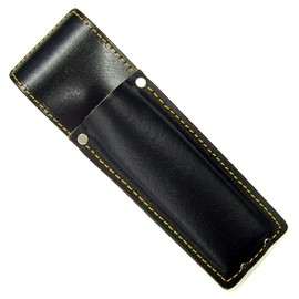 B-STAFF TC-416 Black Leather Chisel Case 1.4 inch