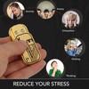 Slider Stress Relief Toy Triple Layered Portable Magnetic Push Clicker