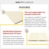 NOLTY Notebook, A5 Log Type, 3.5mm Grid, 176 Pages, Made