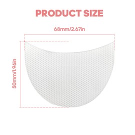 8 Pieces Eyeliner Stencils, Eyeshadow Stencils Set, Quick Eye Makeup Sticker Stencils for Beginners, 10 Pieces Eyeshadow Pads, Eyeshadow Protection Pads, Eyes, Lips, Makeup Tools