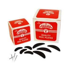 GUARD  #6 Plastic Heel Plates Savers 20pc with Nails 