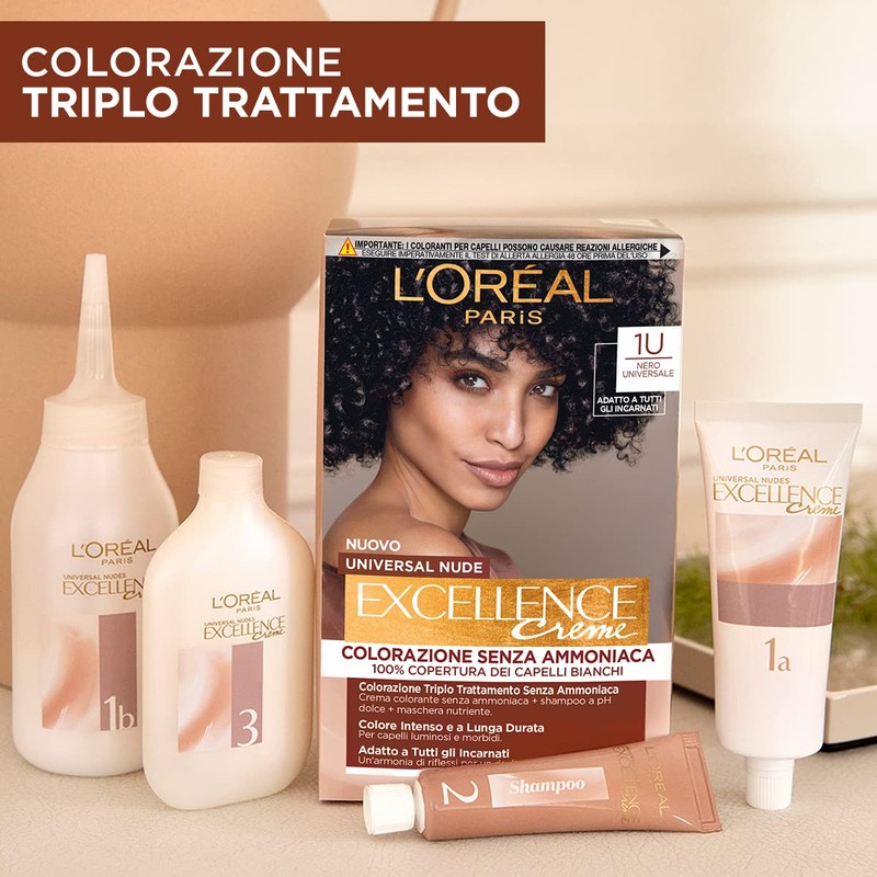 Colorazione Senza Ammoniaca 1u Universal Black