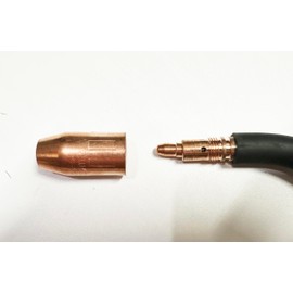 USWELDWIRE Mig Gun For Tweco Fusion 180 12ft 8-Pin F180TA123035 (1017-1332) Tweco Real Connector (12ft Mig Gun)