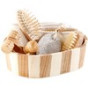 Newgen Medicals Wellness Set: 6-piece Bath Set made from Natural