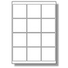 Label Planet® 12 Per Page/Sheet, 5 Sheets (60 Sticky SQUARE
