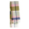 SUNDSGT Womens Scarf Winter Colorful Checked Blanket Long Thick Warm