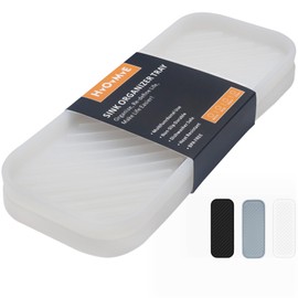 Bandeja organizadora de Silicona, Soporte para Esponja y jabón para Fregadero de Cocina, baño, lavavajillas y Bandeja de Almacenamiento para dispensad