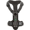 HUNTER AALBORG MIXED Dog Harness Black / Grey Cowhide Leather