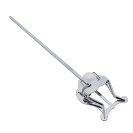 CashBeat Sousaphone Lyre, Metal Plating Clamp-on Marching Tuba Lyre Holder, Sheet Music Clip for Concert, Parade, Silver Finish, Easy to Install