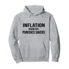 Inflation Rewards Debt and Punishes Savers Pullover Hoodie