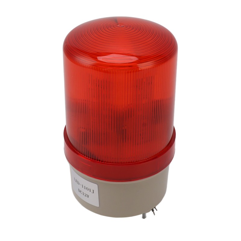 DC12V Rotating Warning Light Rotating Acoustic Optical Warning Buzzer Signal