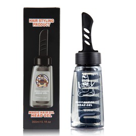 fanqibaaty Men’s Styling Gel with for Short Hair – 300ml Strong Hold Hair Gel, Non-Greasy & Hydrating, Matte Finish