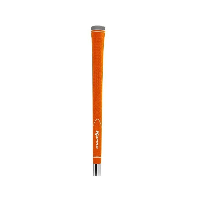 Karma Neion II Orange Golf Grips for Men (9 Piece