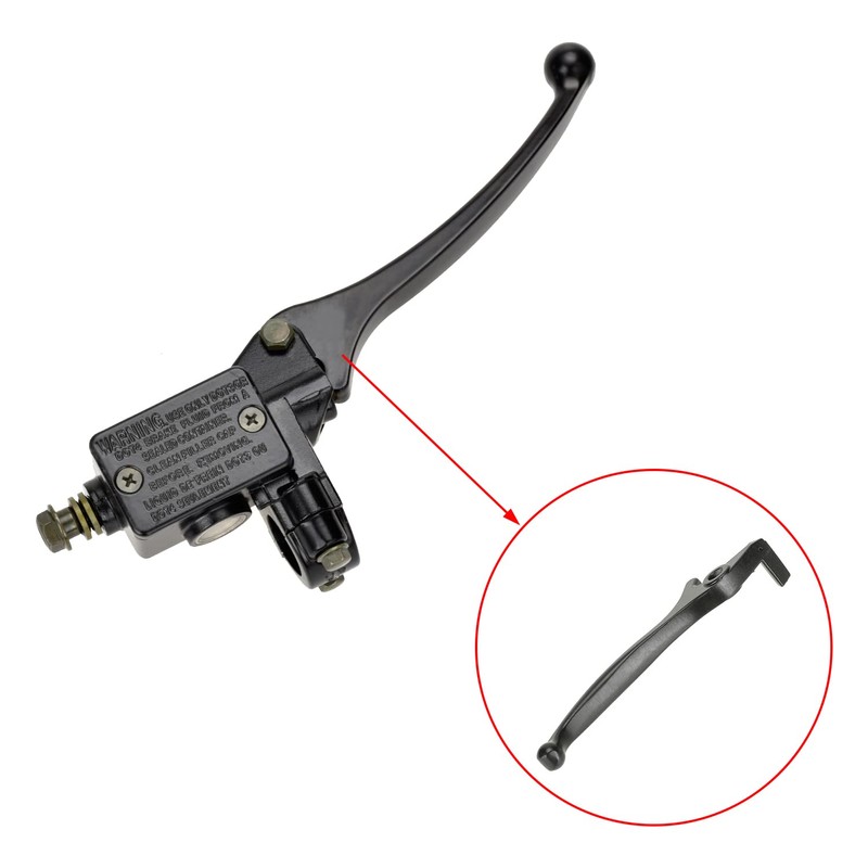 YOXUFA Motorcycle Right Hydraulic Disc Brake Lever for 50cc 70cc