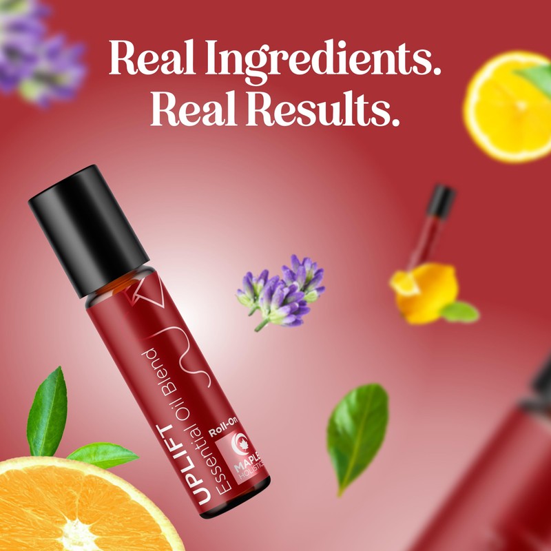 Uplift Essential Oil Roll On - Aromatherapy Essential Oil Roller