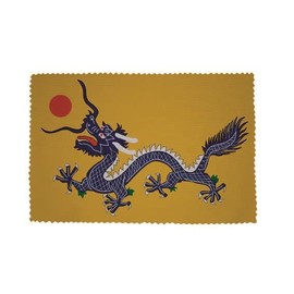 U24 Brillenputztuch Qing Dynastie Fahne Flagge Glasreinigungstuch Microfasertuch