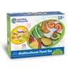 Learning Resources New Sprouts Multicultural Play Food Set, 15 Pieces,