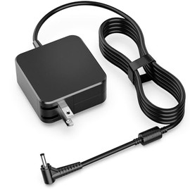 VUOHOEG Cargador para computadora portátil Lenovo 45W Fuente de alimentación de Punta Redonda Adaptador de CA para Lenovo Yoga Ideapad 110 110s 120s 130s 310 320 330 330s 510 510s 520 530s 710s