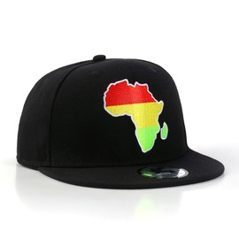 Underground Kulture Africa Snapback Black Olympics Baseball Cap