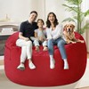 HABUTWAY Bean Bag Chair: Giant 5' Memory Foam Furniture Bean