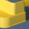 Toilet Step Stool Plastic Non Slip Heavy Duty Rollover Prevention
