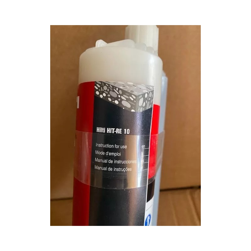 HILTI HIT-RE 10 EPOXY ANCHOR, 580ml / 19.61 fl oz,