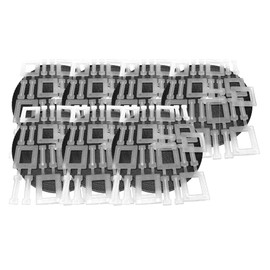 Pallet strapping kit Black 20m x 12mm with 9 plastic buckles, 7 pack