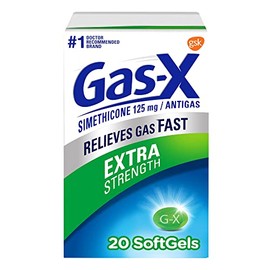 Gas-X Extra Strength Gas Relief Softgels with Simethicone 125 mg - 20 Count
