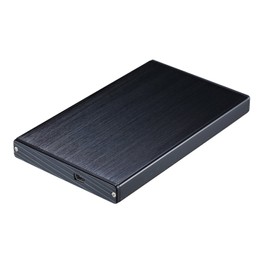 Bipra USB 3.0 Ultra Slim Hard Drive Enclosure Case for 2.5" SATA Hard Drive Aluminum GD25612 (BIP_25612_BLACK)