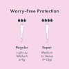 Rael Super Compact Tampons made with Organic Cotton, BPA-Free (36