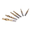 6Pcs Hex Shank Drill High Speed Steel Tap Chamfer Spiral