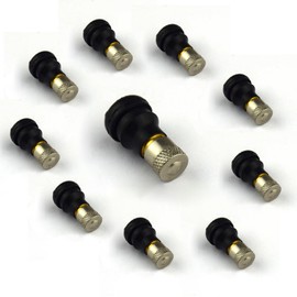 Electric Scooter Tubeless Tire Vacuum Valve,Rubber Tubeless Tire Valve Stems Scooter Parts,Wheel Gas Valve Electric Scooter Accessories for M365，Tubeless Tire Wheel Gas Valve