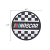 NASCAR Checkered Round Metal Sign - Fun NASCAR Wall Decor