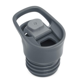 Simple Modern Tapa de café Ascent Flip – Se adapta a todos los tamaños de botella de agua de boca estándar – a prueba de fugas, doble pared aislada, grafito