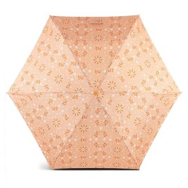 RADLEY London Womens Ladies Girls Mini Responsible Telescope Umbrella Stitch Street in Peach