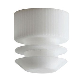 Karter Scientific Test Tube Cap, Flange Type, 16mm, White, Karter Scientific 208D1 (Pack 10000)