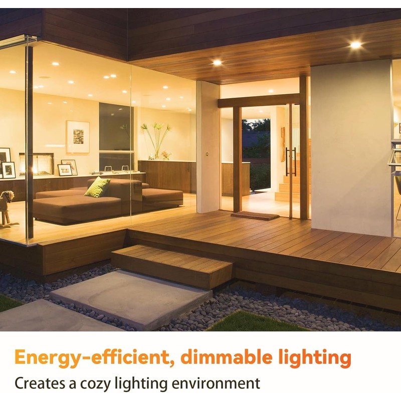 LED Flood Light Bulb Indoor, Dimmable BR30 Recessed Can Light